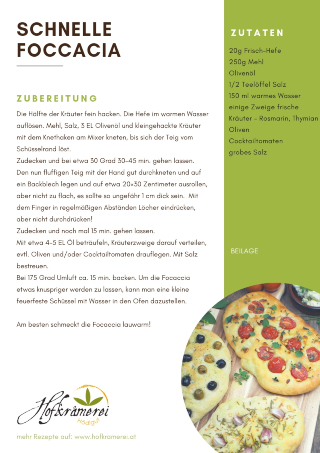 Foccacia 320
